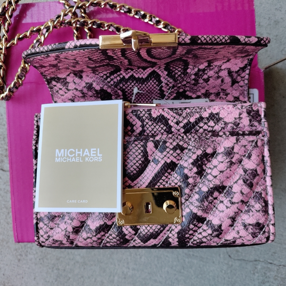 Michael Kors Carnation Rose Crossbody